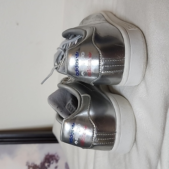RARE Adidas Stan Smith Space Suit Silver Sneakers Athletic Luxury Limited - Picture 13 of 15